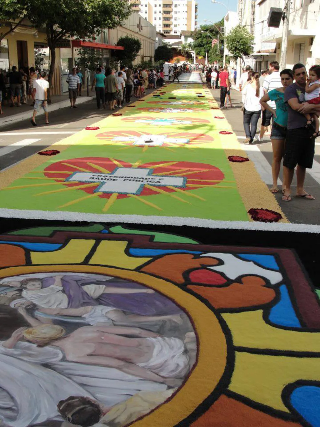 Paróquia fará tapete de 800 metros para a Festa de Corpus Christi em Vila Velha