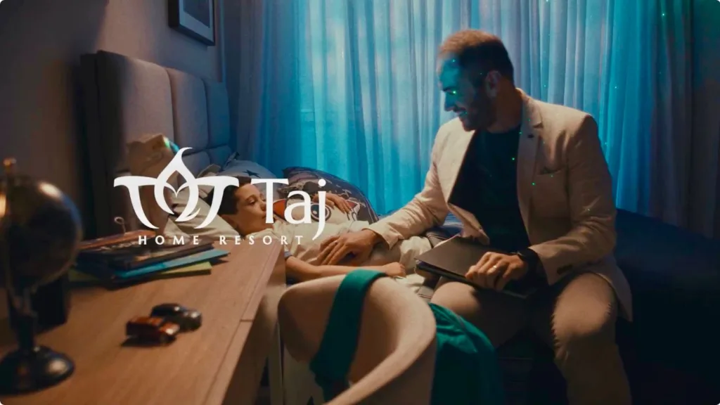 Família Taj da Grand estreia com primeiro filme