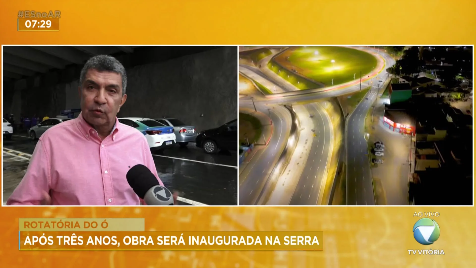 Rotatória do Ó: após três anos, obra é inaugurada