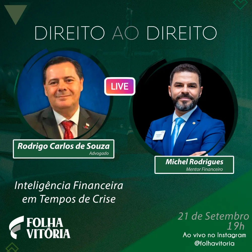 Live do Folha: especialista fala sobre inteligência financeira em tempos de crise