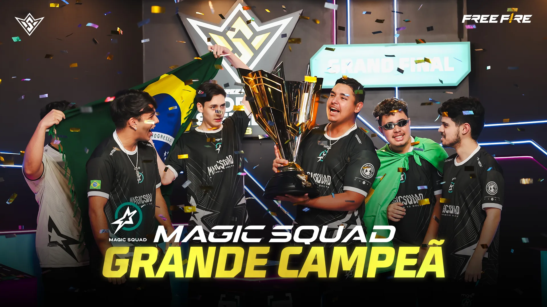 Magic Squad conquista seu primeiro título do Mundial de Free Fire