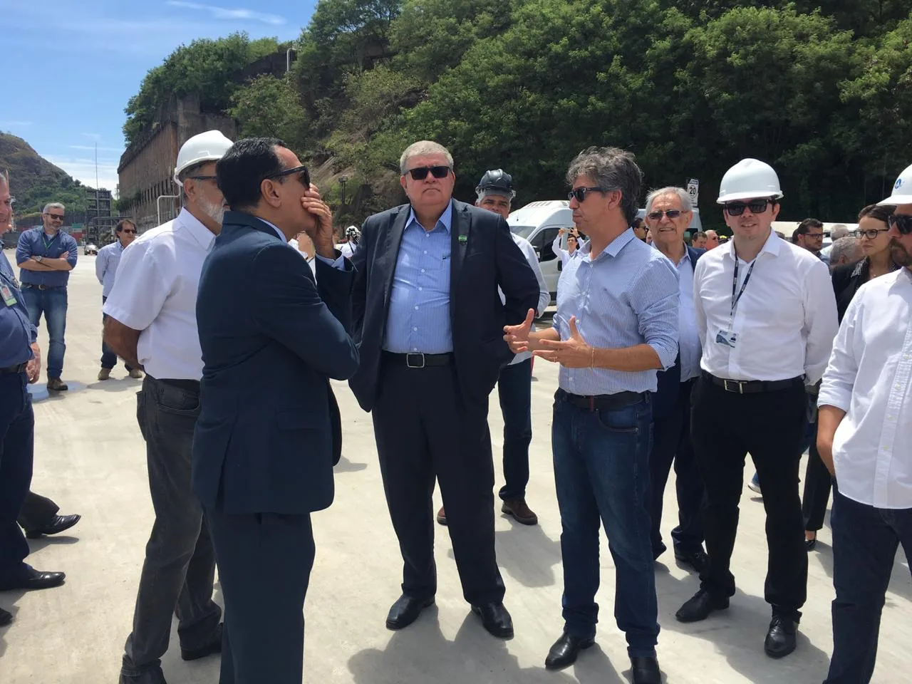 Ministro Carlos Marun vem ao ES visitar obras do Porto de Capuaba, que só será entregue em março