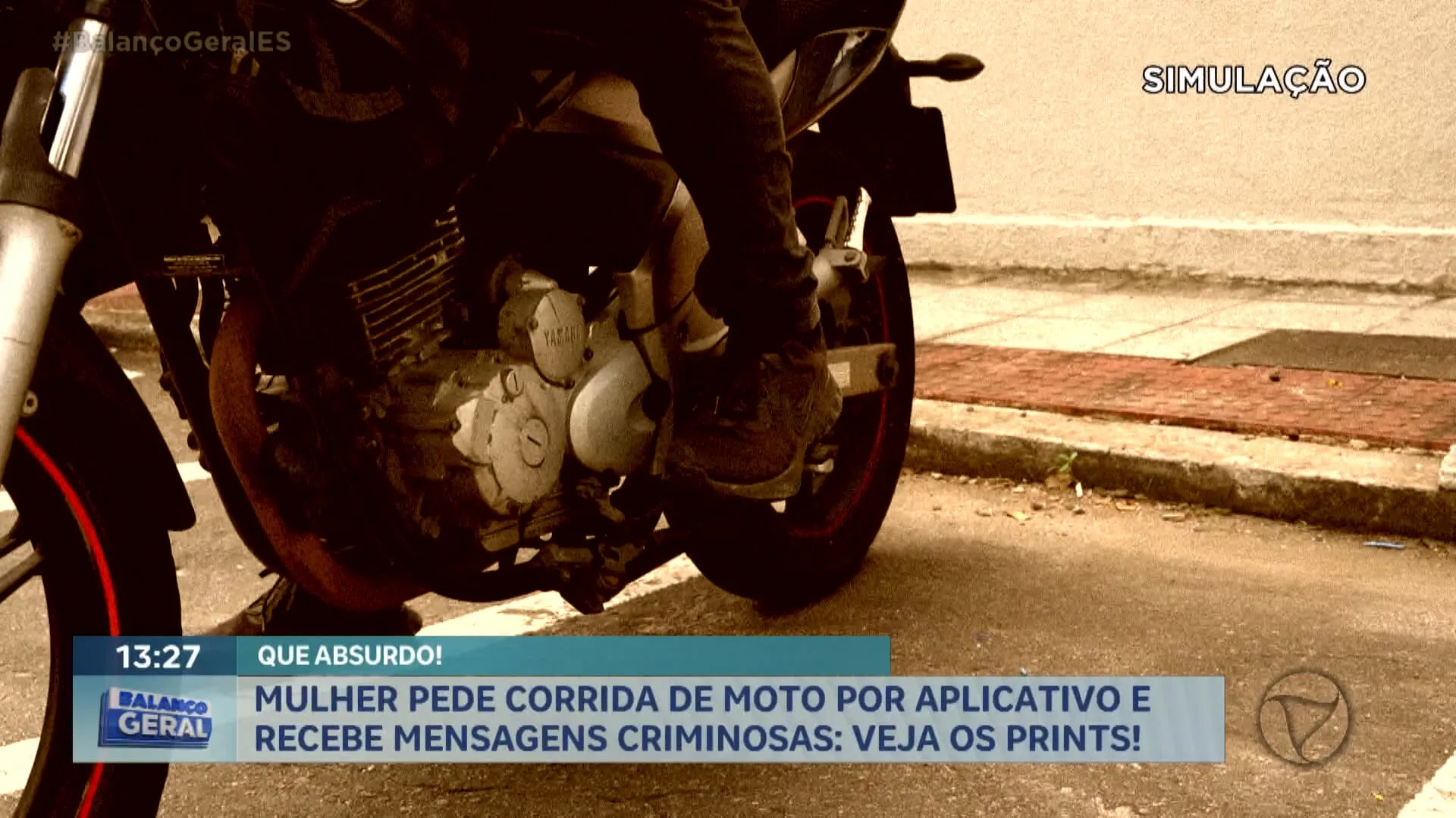 MULHER PEDE CORRIDA DE MOTO POR APLICATIVO E É ASSEDIADA PELO MOTOCICLISTA