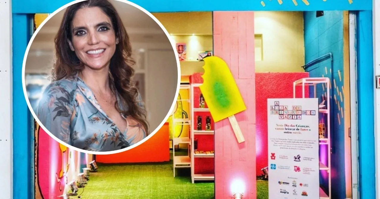 Primeira-dama de Vitória arrecada doação de brinquedos no Shopping Vitória