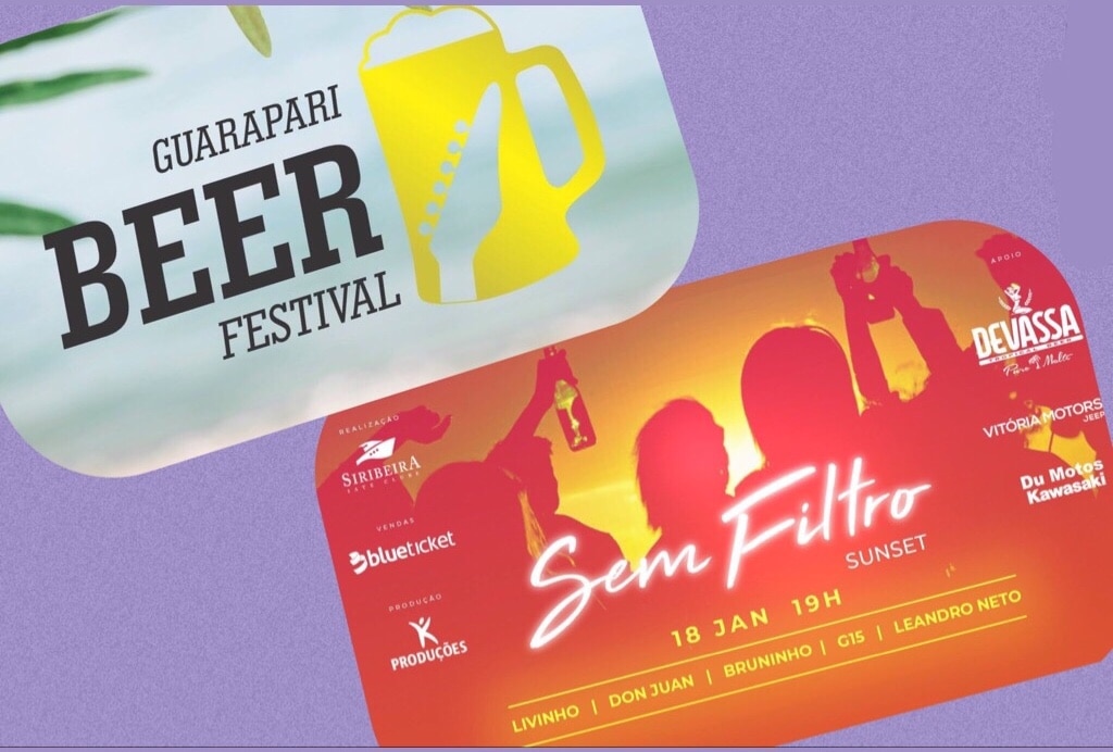 Dobradinha no Siribeira: Festa Sem Filtro e Guarapari Beer Festival