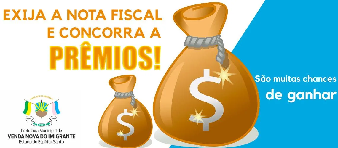 Troque suas notas fiscais e concorra a prêmios em Venda Nova