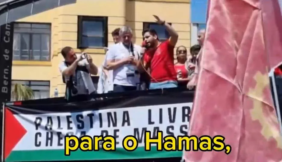 Bolsonaristas pedem que polícia investigue membro do PCO que pediu 'salva de palmas' ao Hamas