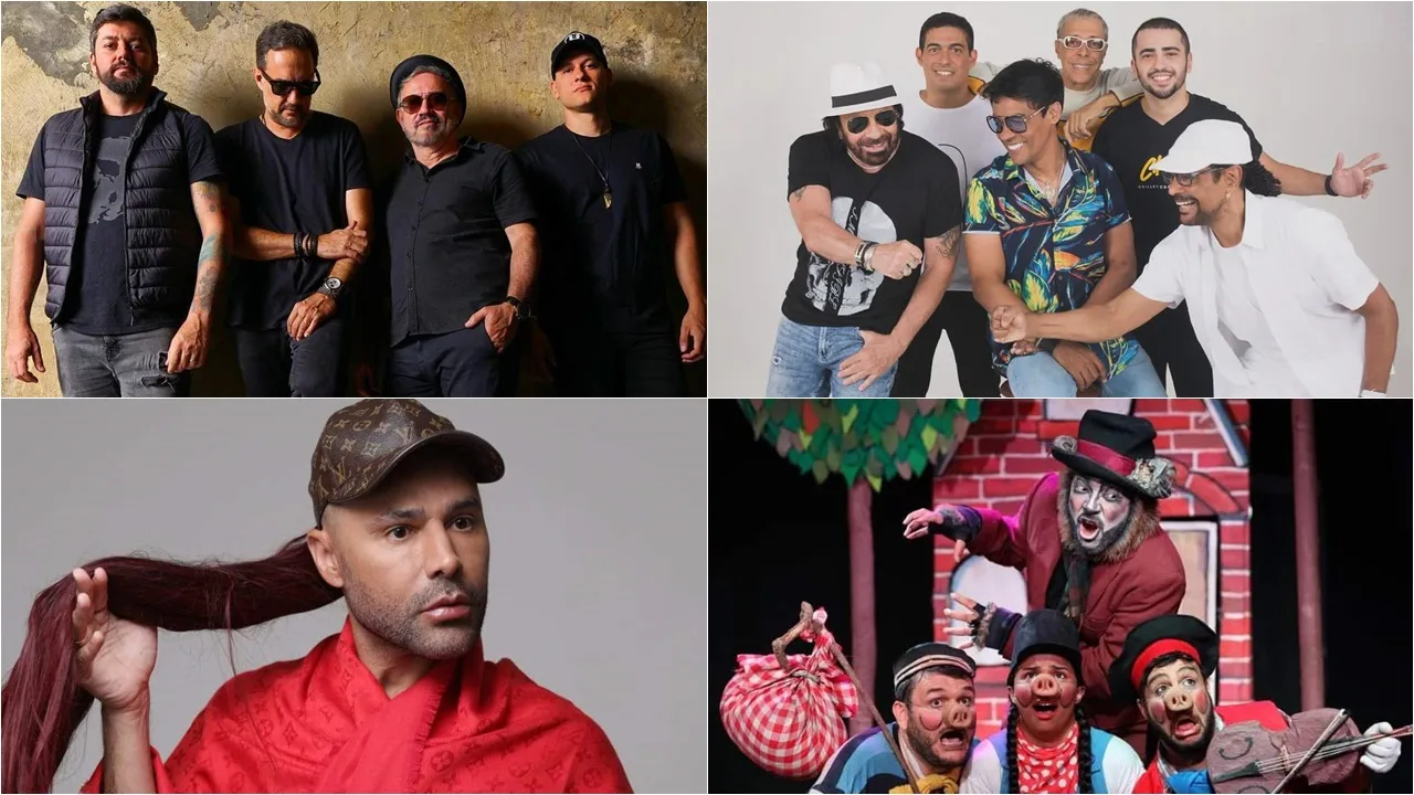 Agenda Cultural: festivais, ressaca do Vital, show de comédia e diversão para crianças