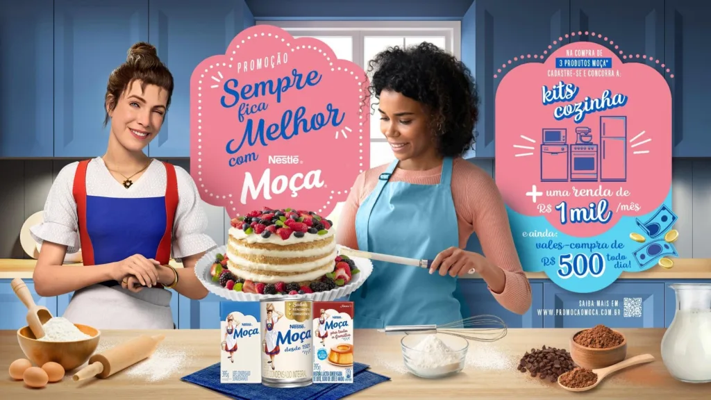 Batux cria campanha e gerencia mecanismo de premiação de promoção para o Leite Moça