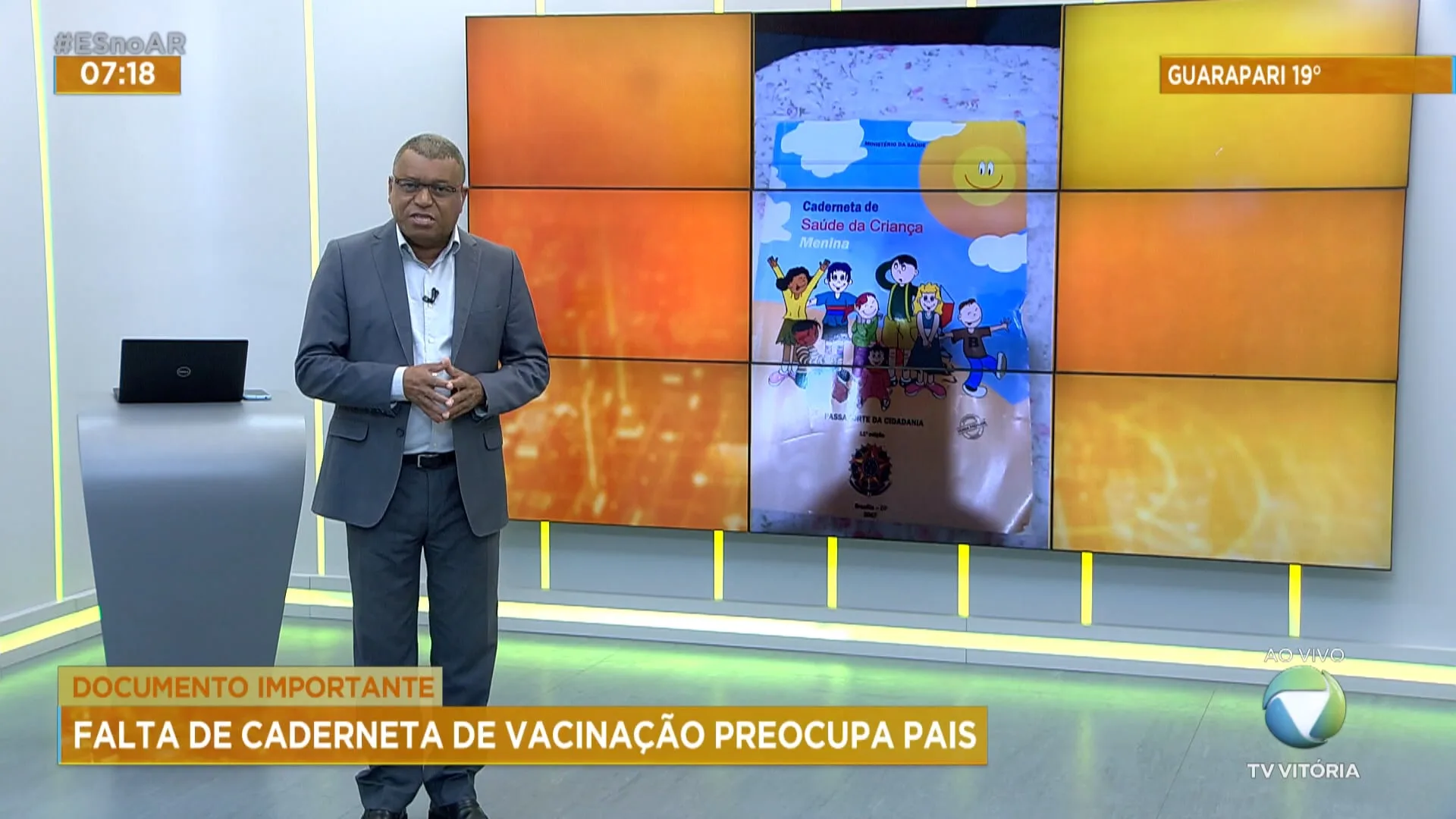 Falta de caderneta de vacinação preocupa mães