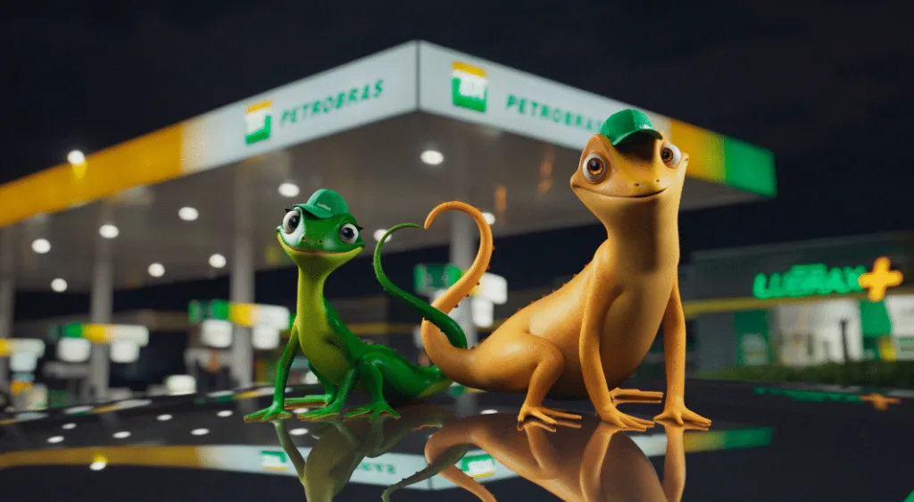 Lu e Brás, mascotes dos Postos Petrobras, lançam paródia ‘Banco do Posto’ Lu e Brás, mascotes dos Postos Petrobras, lançam paródia ‘Banco do Posto’