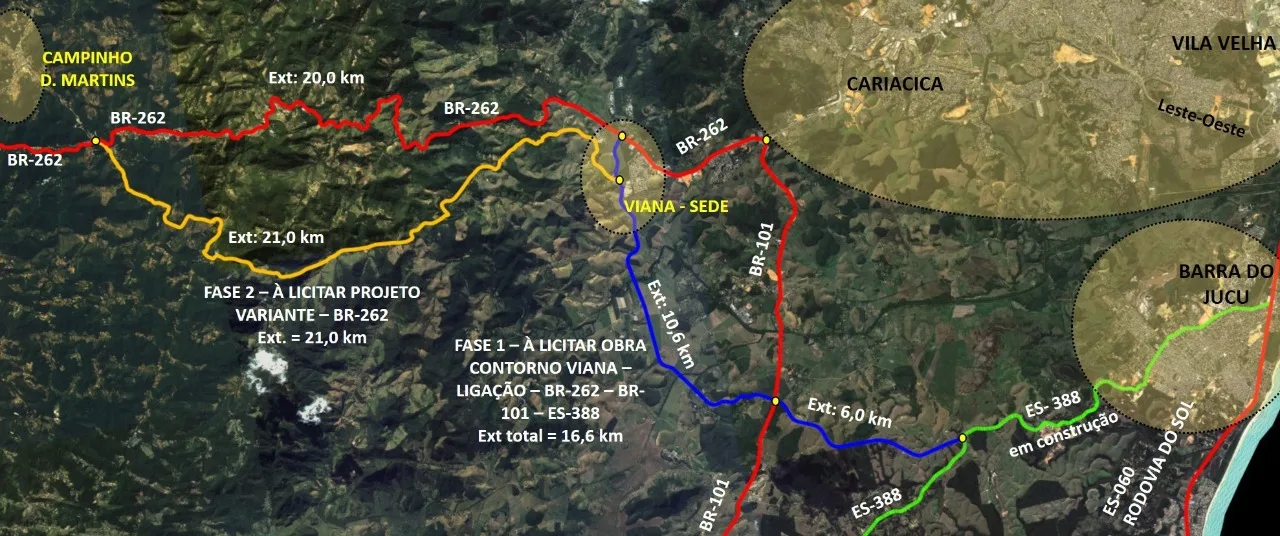 DER promete nova rodovia nas montanhas do ES