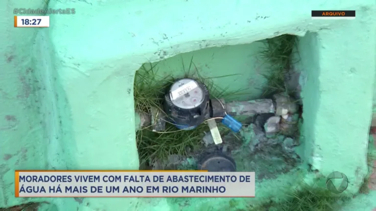 Torneira seca!