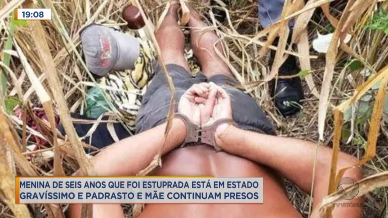 Menina de 6 anos está em estado gravíssimo