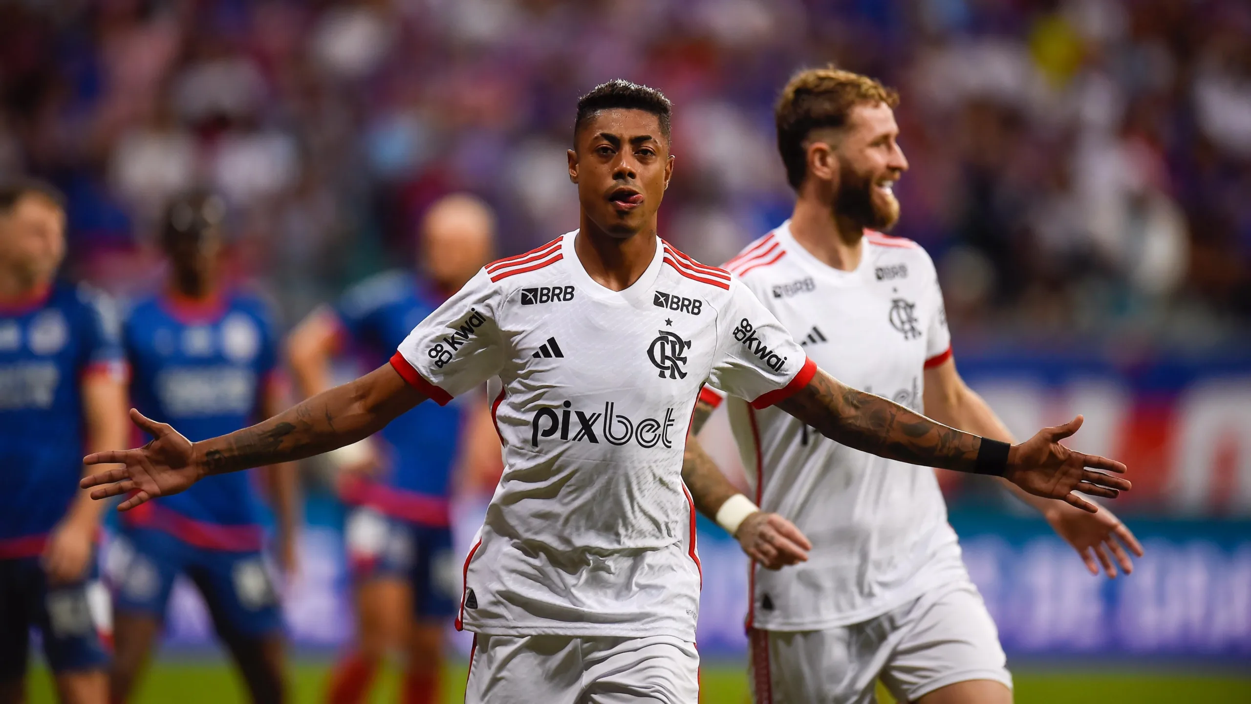 Flamengo vence o Bahia e conquista vantagem nas quartas da Copa do Brasil