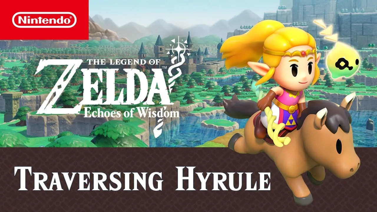 Novo trailer de The Legend of Zelda: Echoes of Wisdom apresenta novidades