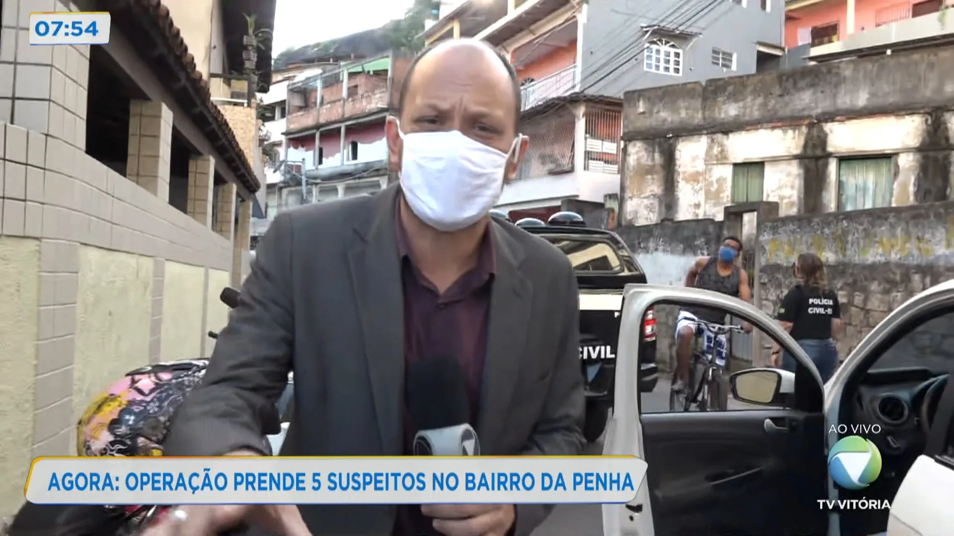 Operação prende 5 suspeitos no Bairro da Penha