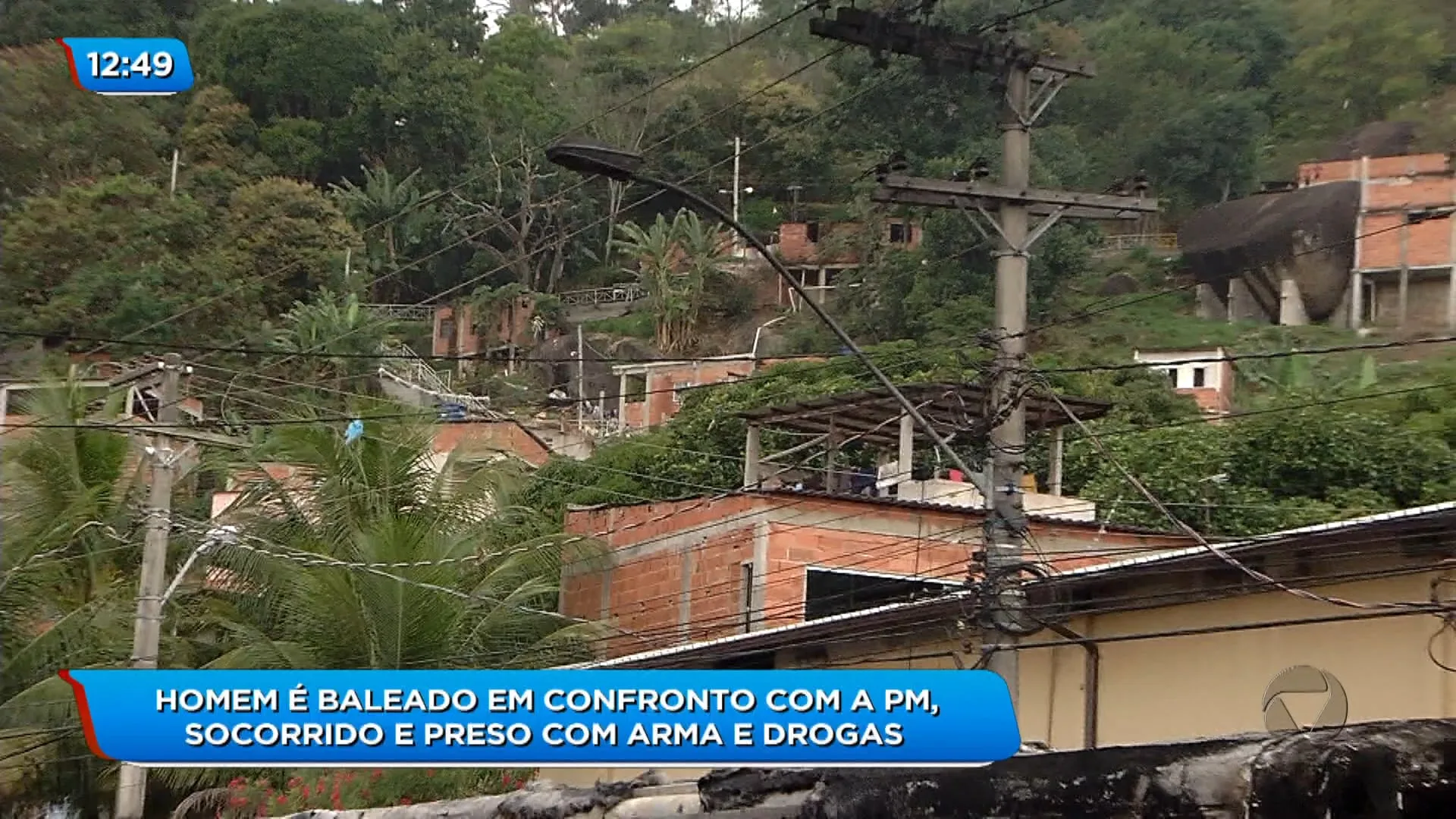 Homem é baleado em confronto com a Polícia Militar