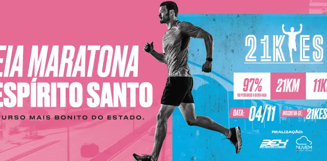 21KES: Garanta logo a sua vaga na última meia maratona no Espírito Santo em 2018!