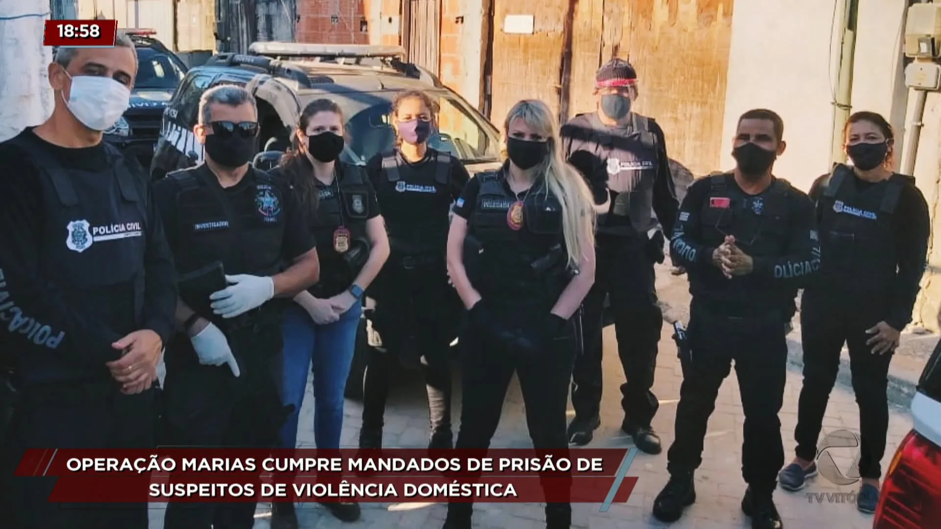 Operação Marias cumpre mandados de prisão de suspeitos de violência doméstica