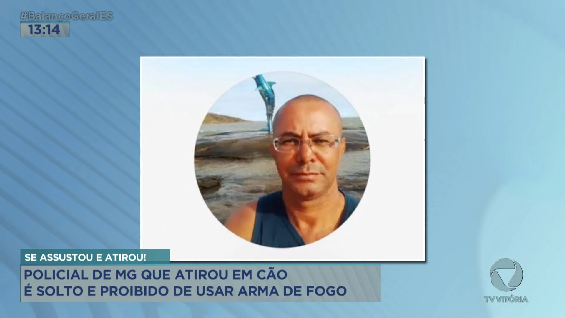 Policial mineiro que matou cão a tiros em Guarapari é solto