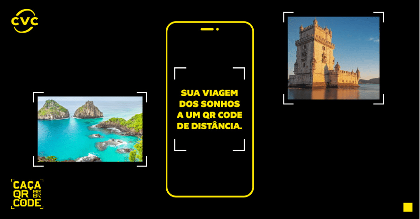 CVC apresenta ofertas especiais de Black Friday com “Caça QR Code” CVC apresenta ofertas especiais de Black Friday com “Caça QR Code”