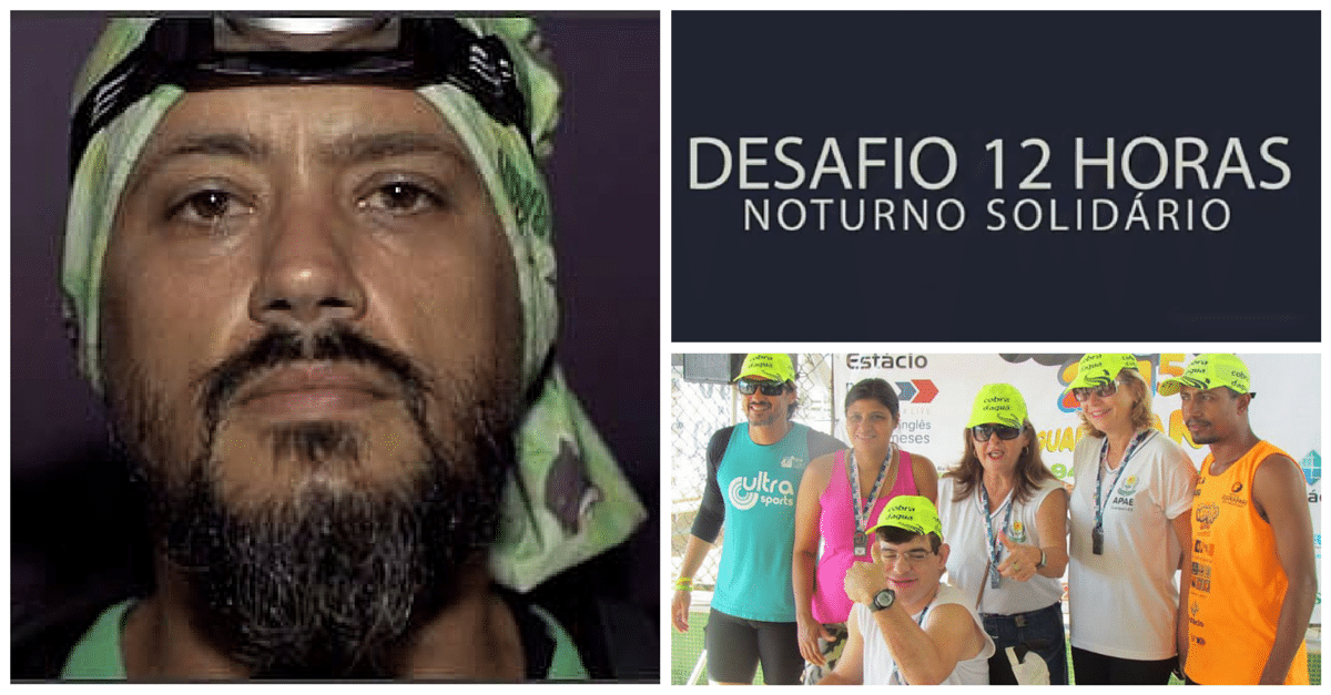 Ultramaratonista vai correr durante 12 horas e arrecadar alimentos para crianças na Praia do Morro, em Guarapari