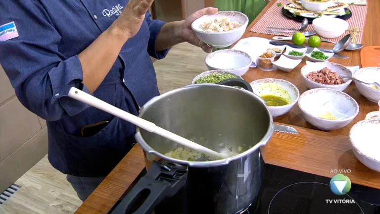 Espaço gourmet: sopa de ervilha