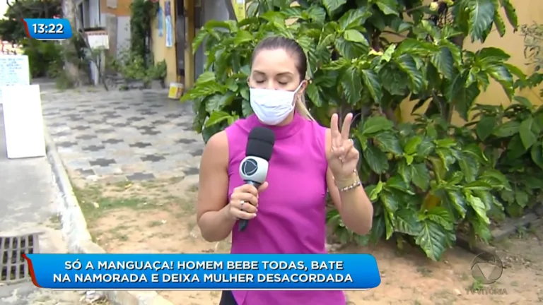 Mulher é agredida por namorado bêbado