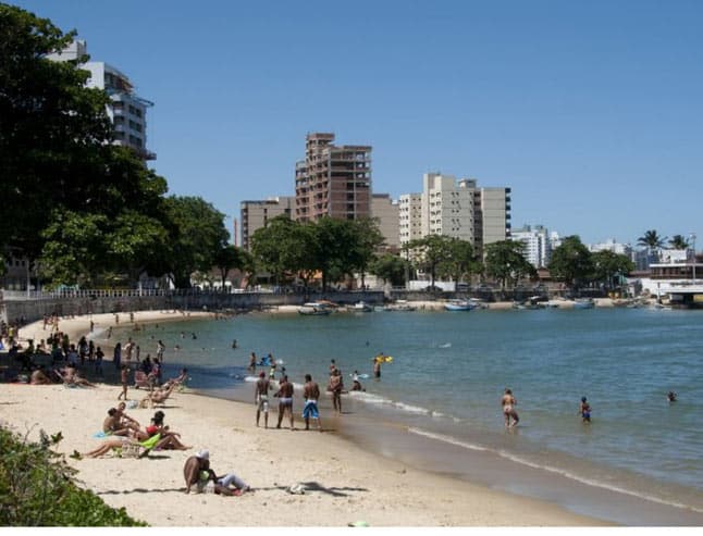 Praia de Muquiçaba em Guarapari
