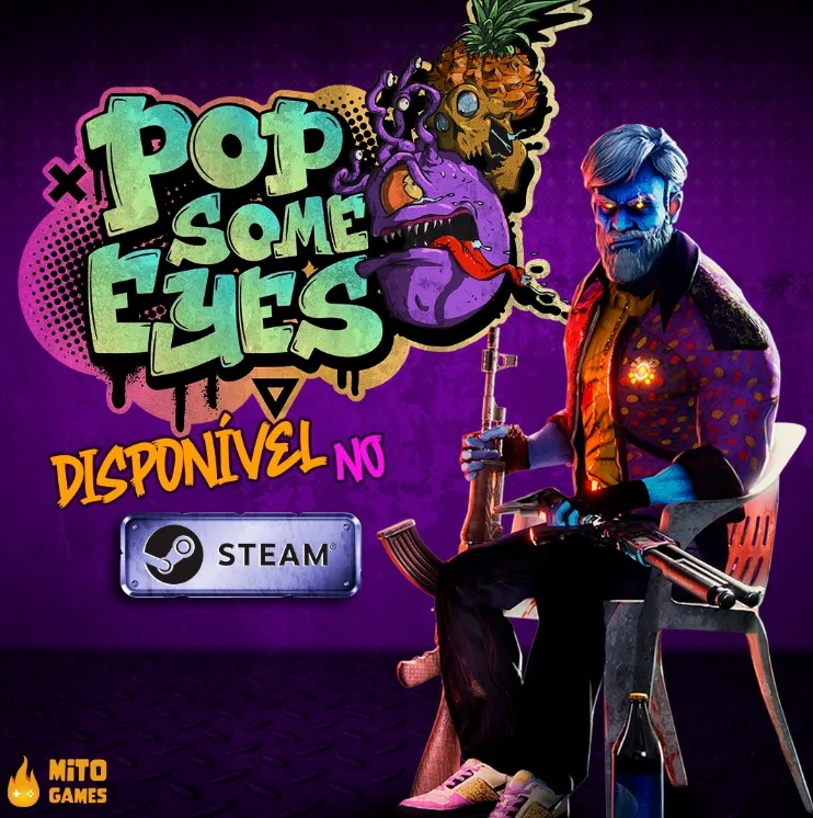 Pop Some Eyes, game da capixaba Mito Games, foi aprovado na Steam