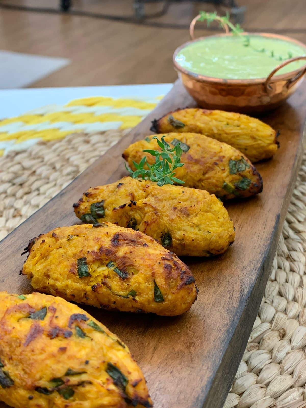 Segunda saudável: Croquete de frango com abóbora! Com apenas 2 ingredientes