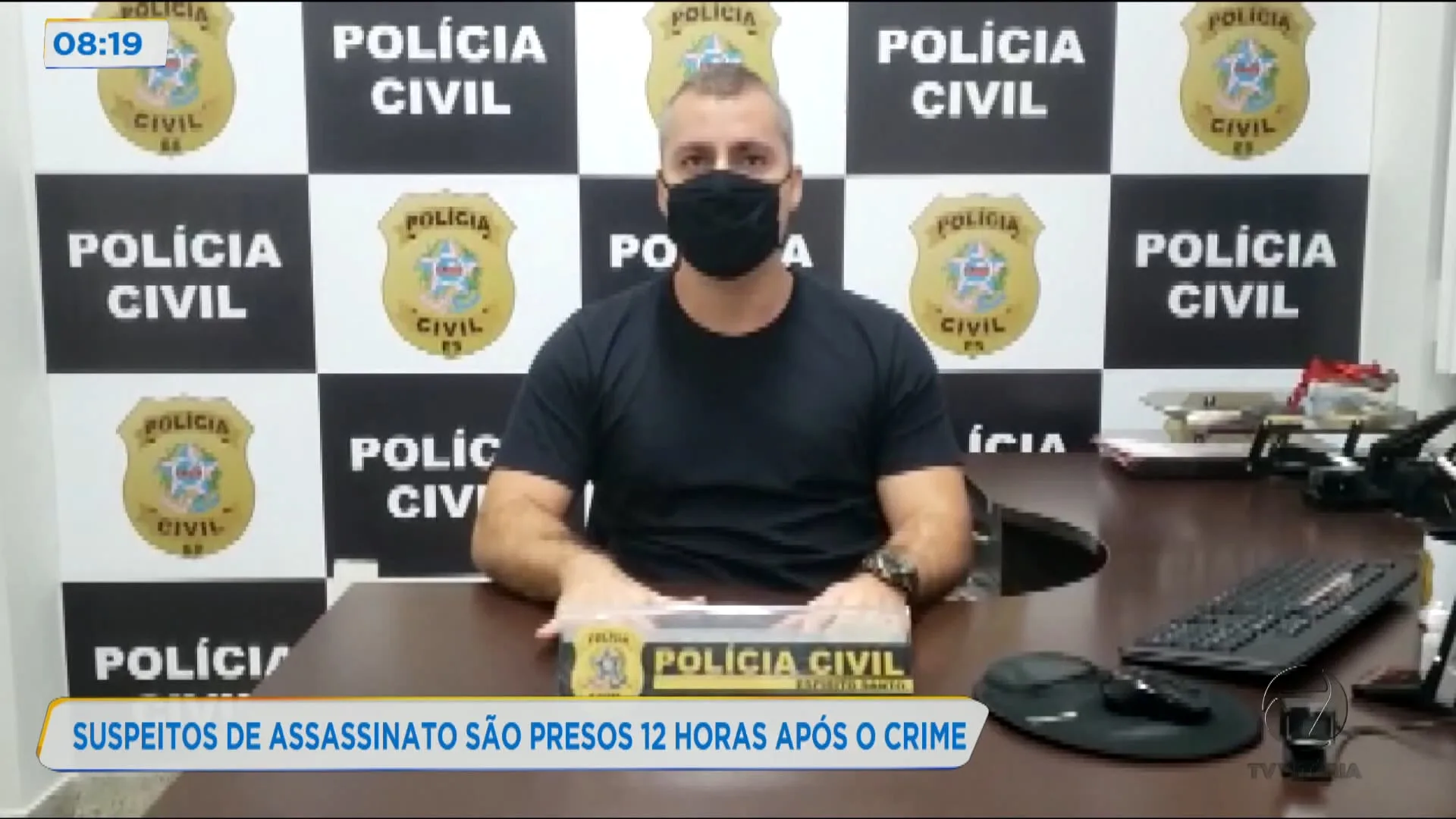 Suspeitos de assassinato são presos 12 horas após o crime