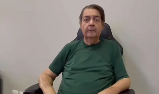 Depois de transplante, Faustão grava vídeo sobre doação de órgãos para o Ministério da Saúde