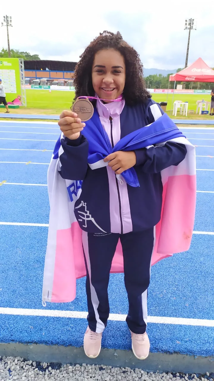 Capixaba de 14 anos é convocada para competir no Sul-Americano de Atletismo em Assunção