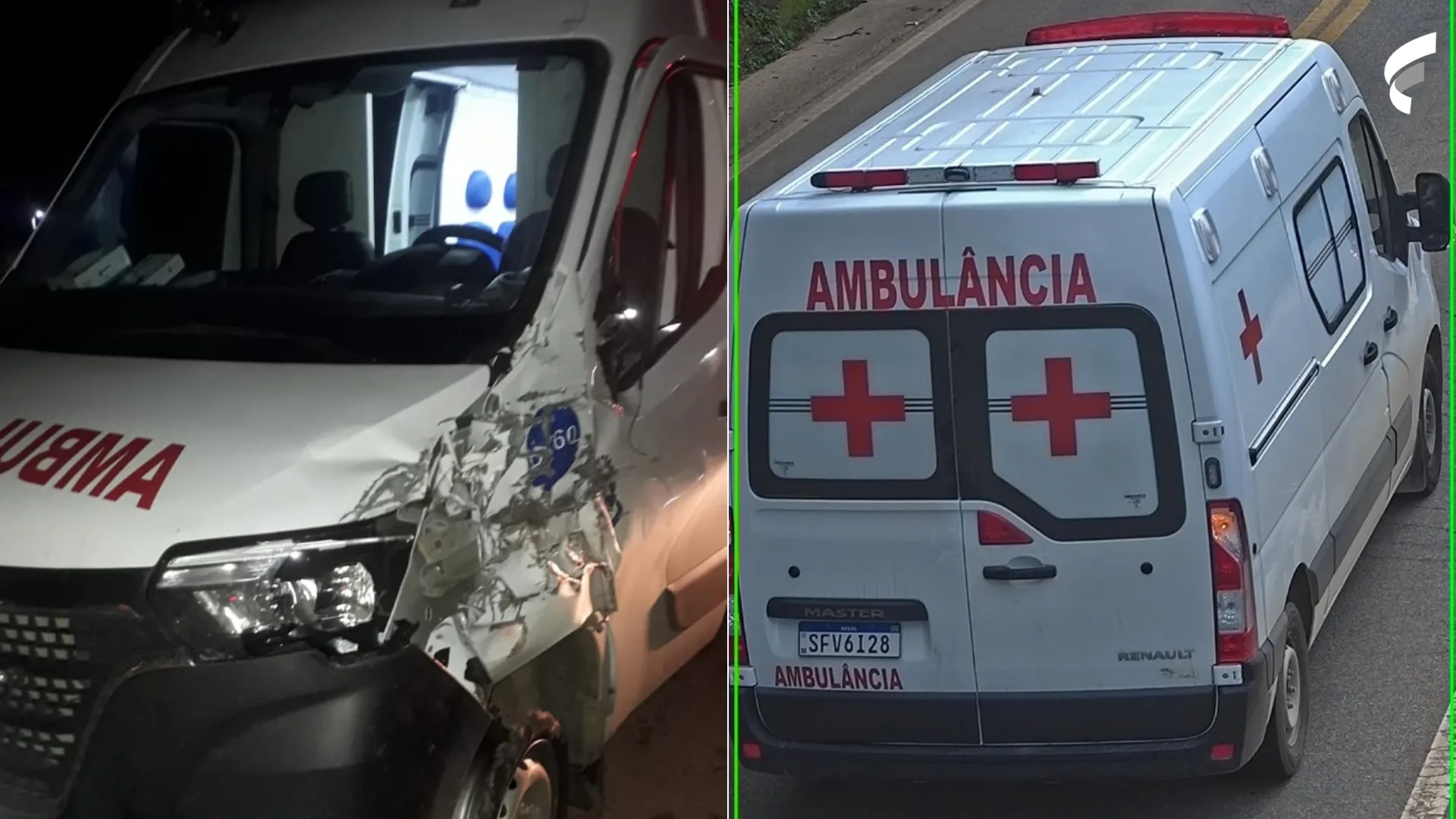 Homem furta ambulância em Alegre, foge e vai preso em MG