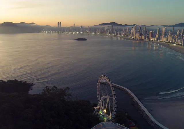 Vista de Balneário Camboriú. Foto divulgação.