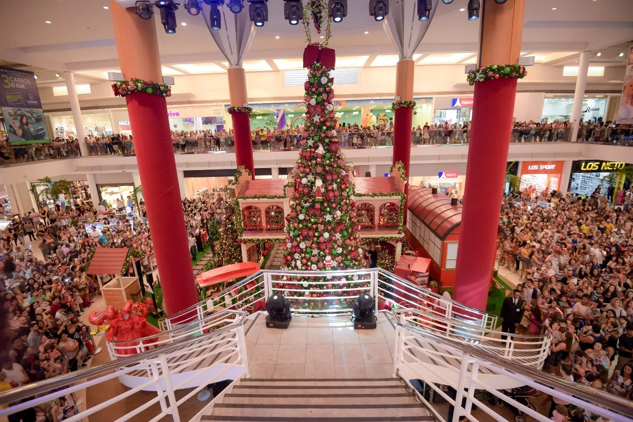 Papai Noel chega em shopping de Vitória neste fim de semana. Confira a programação!