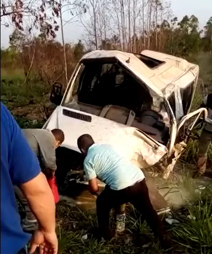 'Só vi quando o carro perdeu o controle', diz sobrevivente de acidente em Aracruz