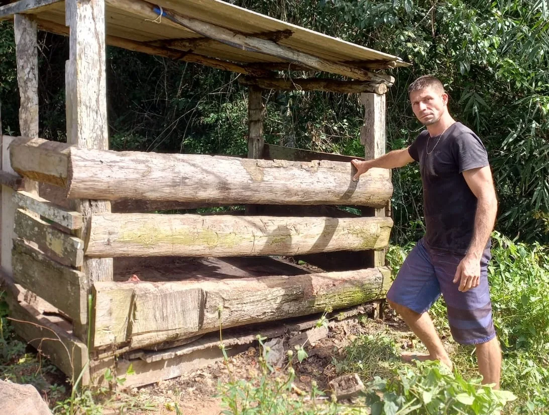 Produtor rural flagra ataque de onça-pintada em Santa Leopoldina