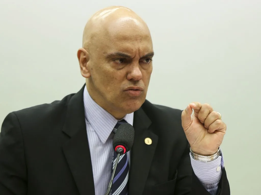 Brasília – O ministro do Supremo Tribunal Federal, Alexandre de Moraes, durante audiência pública sobre os aspectos mais relevantes do projeto de Código de Processo Penal. (Marcelo Camargo/Agência Brasil)