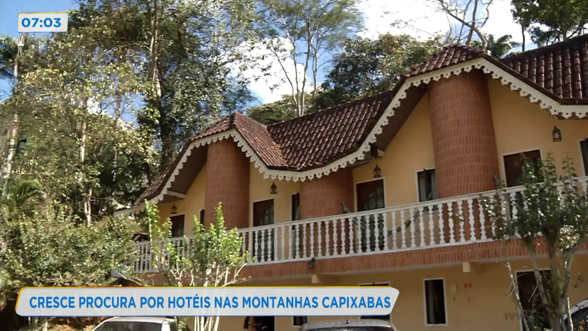 Cresce procura por hotéis nas montanhas capixabas