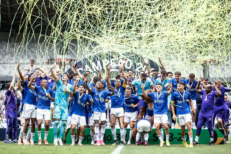 Cruzeiro conquista o título inédito da Copa do Brasil Sub-20