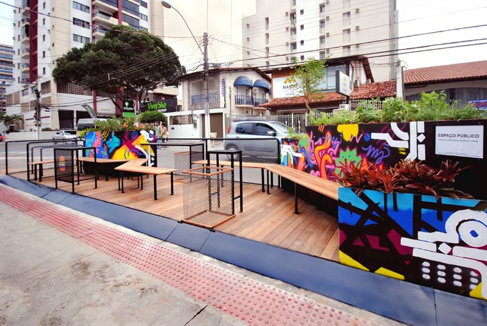 Minipraça em Vila Velha: parklet será instalado no bairro Itapuã nos próximos dias