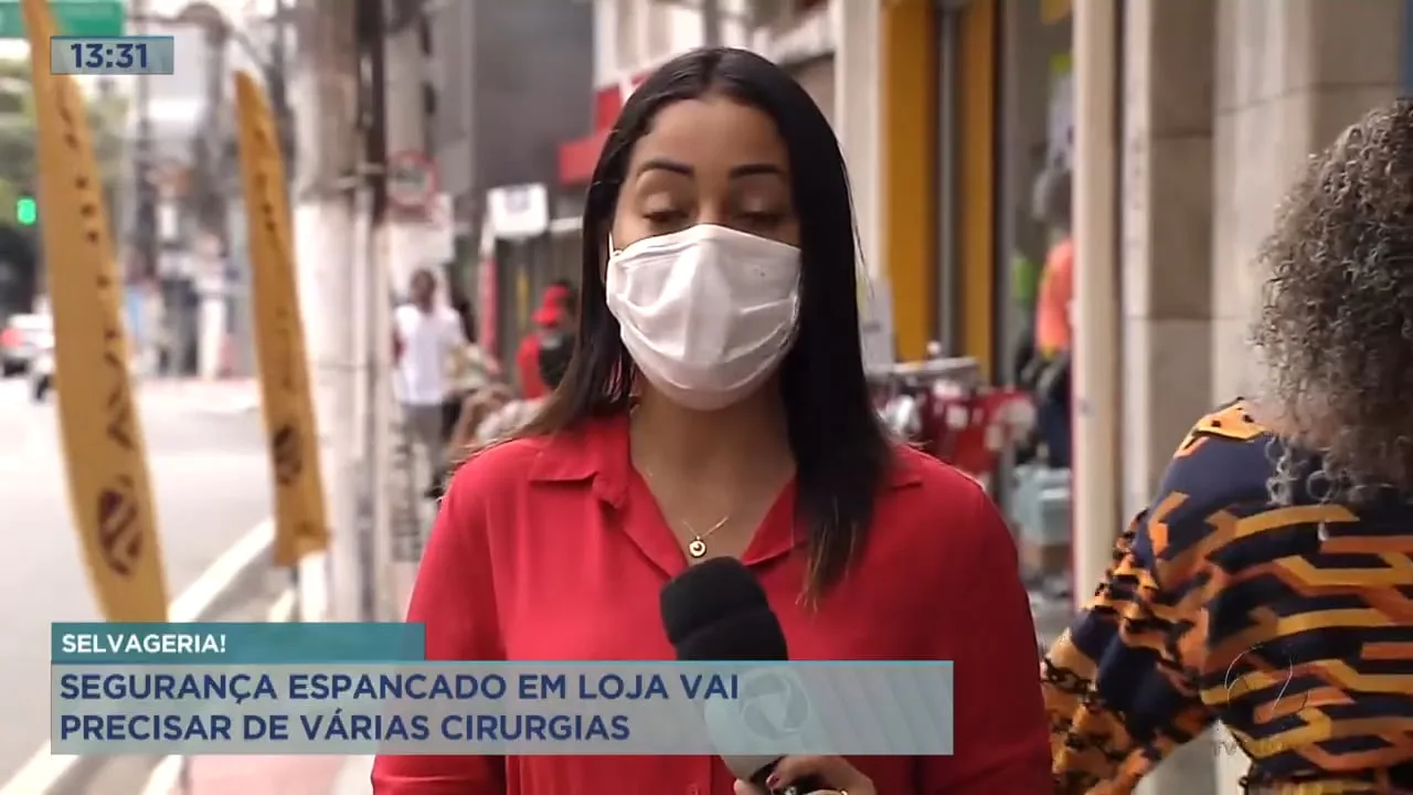 Segurança de uma loja no Centro de Vitória é espancado durante uma tentativa de assalto