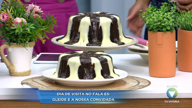 Espaço Gourmet: Bolo Vulcão