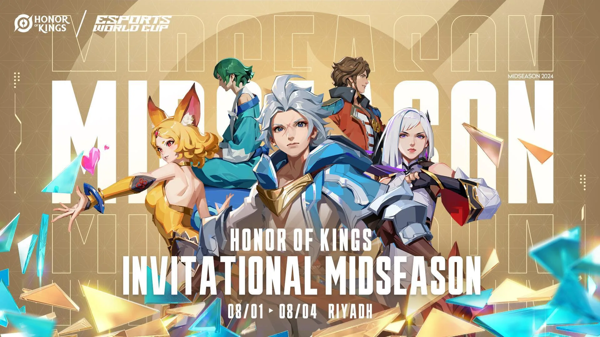 Detalhes do Honor of Kings Invitational Midseason x Esports World Cup