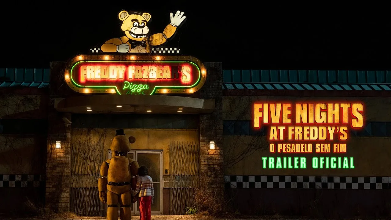 Confira o novo trailer do filme de Five Nights At Freddy's