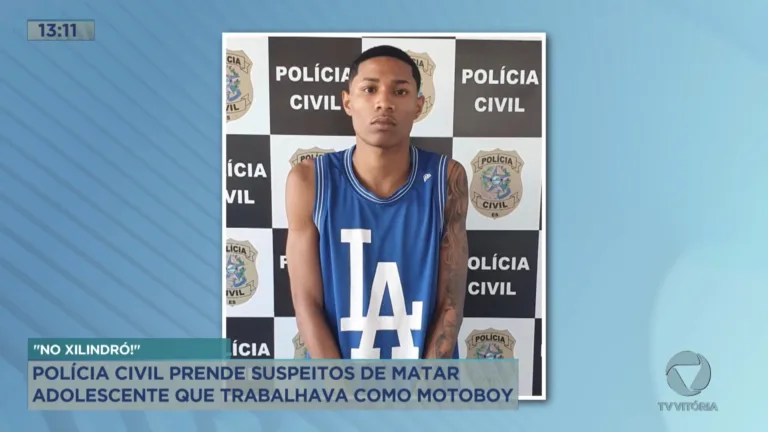 Polícia Civil prende suspeitos de participação em morte de adolescente