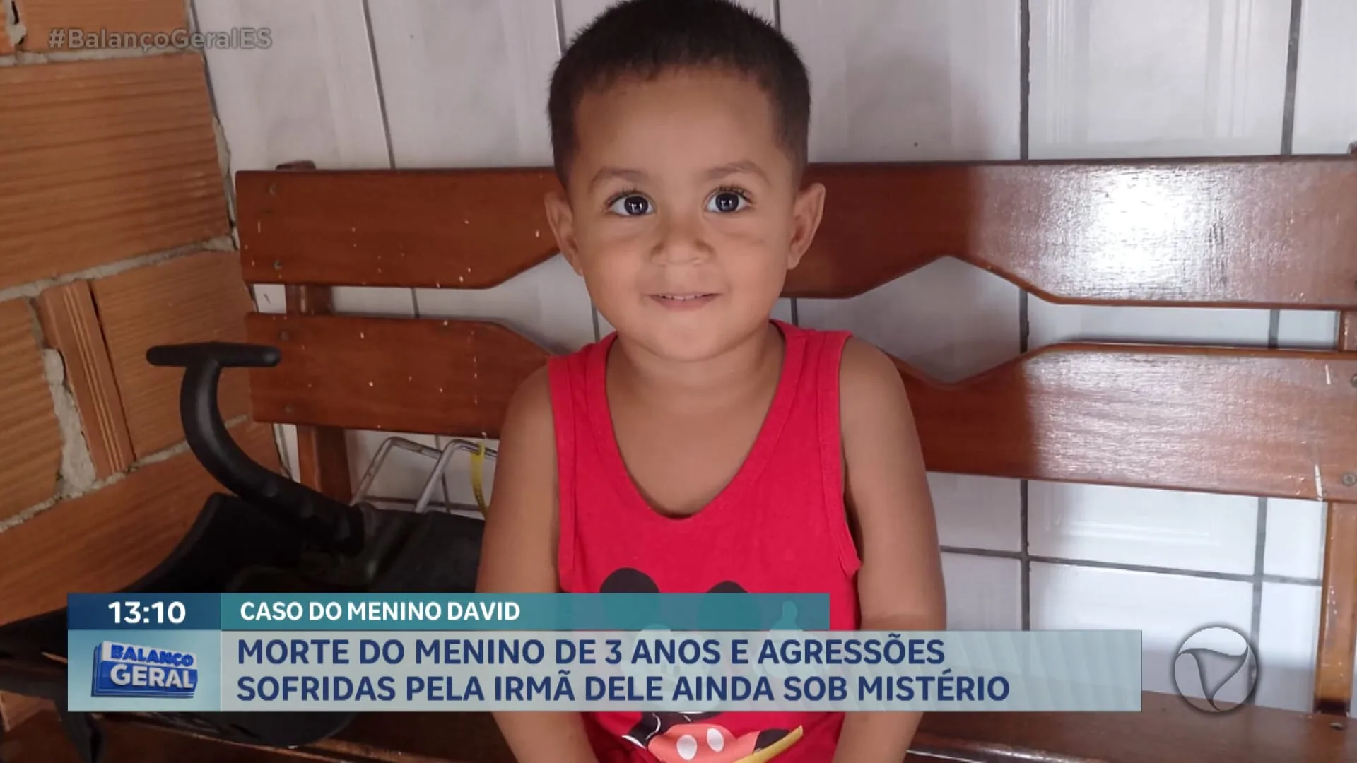 MÃE DE DAVY LUCAS, MENINO DEIXADO MORTO EM PA, PRESTA DEPOIMENTO